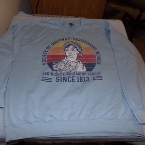 Ladies Crew Neck Sweatshirt, Size XXL, Society of Obstinate Headstrong Women